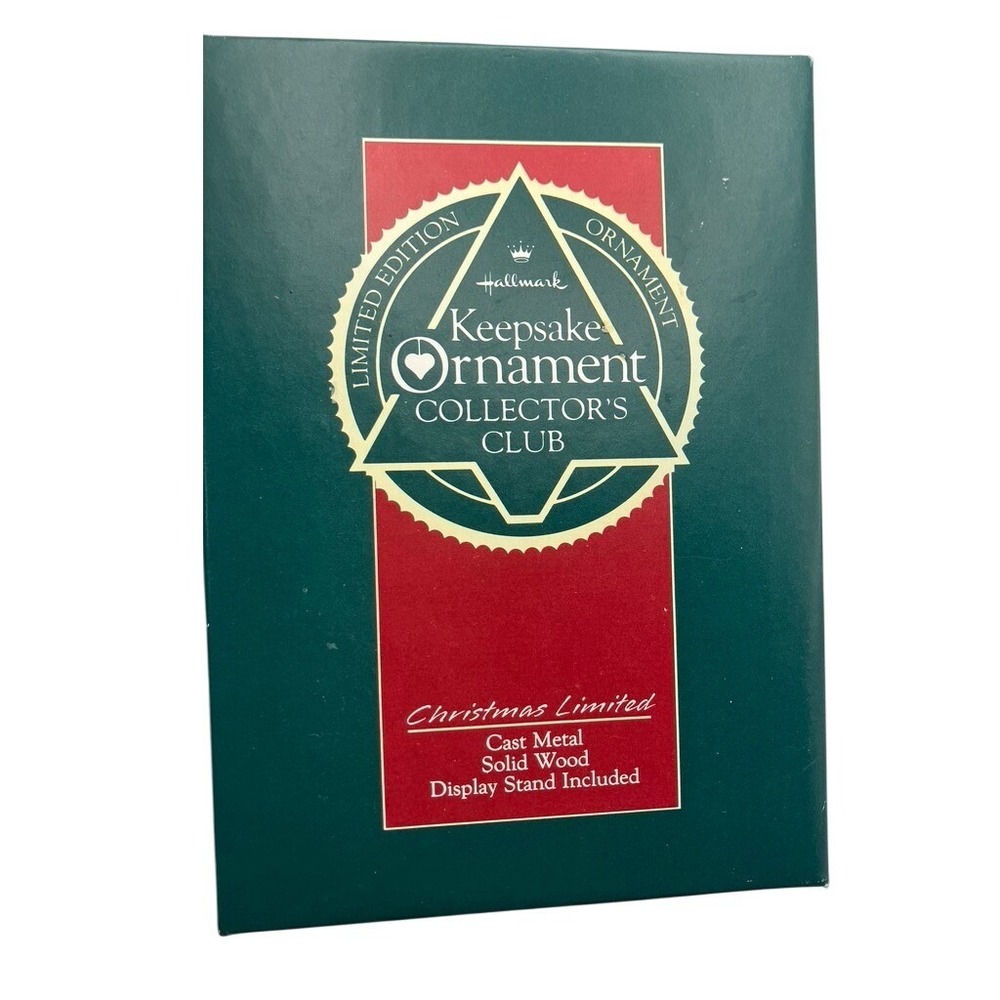 Hallmark 1990 Limited Edition Keepsake Ornament Christmas Limited Train QXC476-6